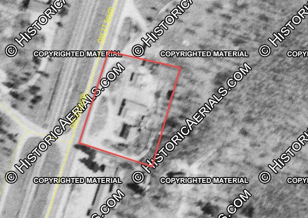 Hayes State Park Motel - 1954 Aerial Photo (newer photo)